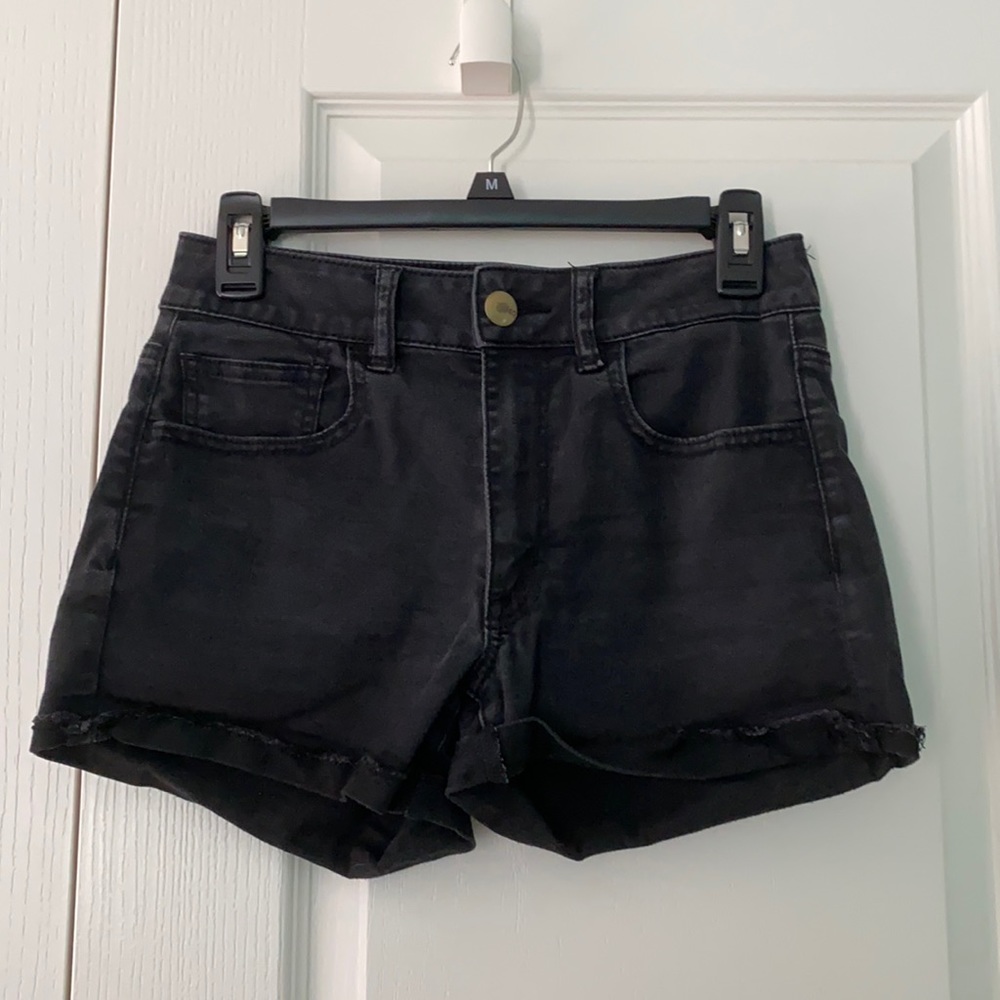 American Eagle Black Shorts, size 6